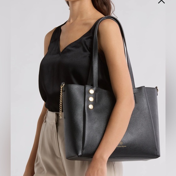 Nanette Lepore Button Tote - Picture 2 of 11